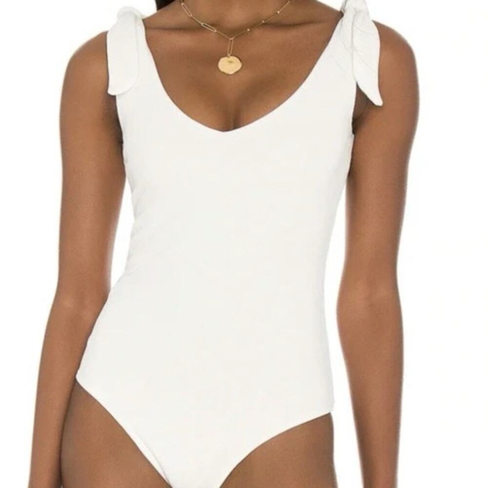 Show Me Your Mumu Kylo Bodysuit White Bone NWOT Size Medium